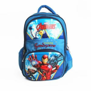 Sac à dos Sweet bleu, variante Avengers, vu de face